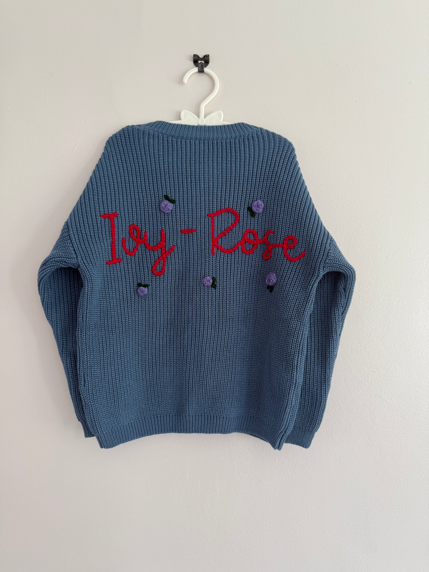 Embroidered Cardigan