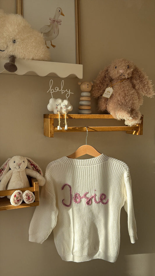 Embroidered Cardigan