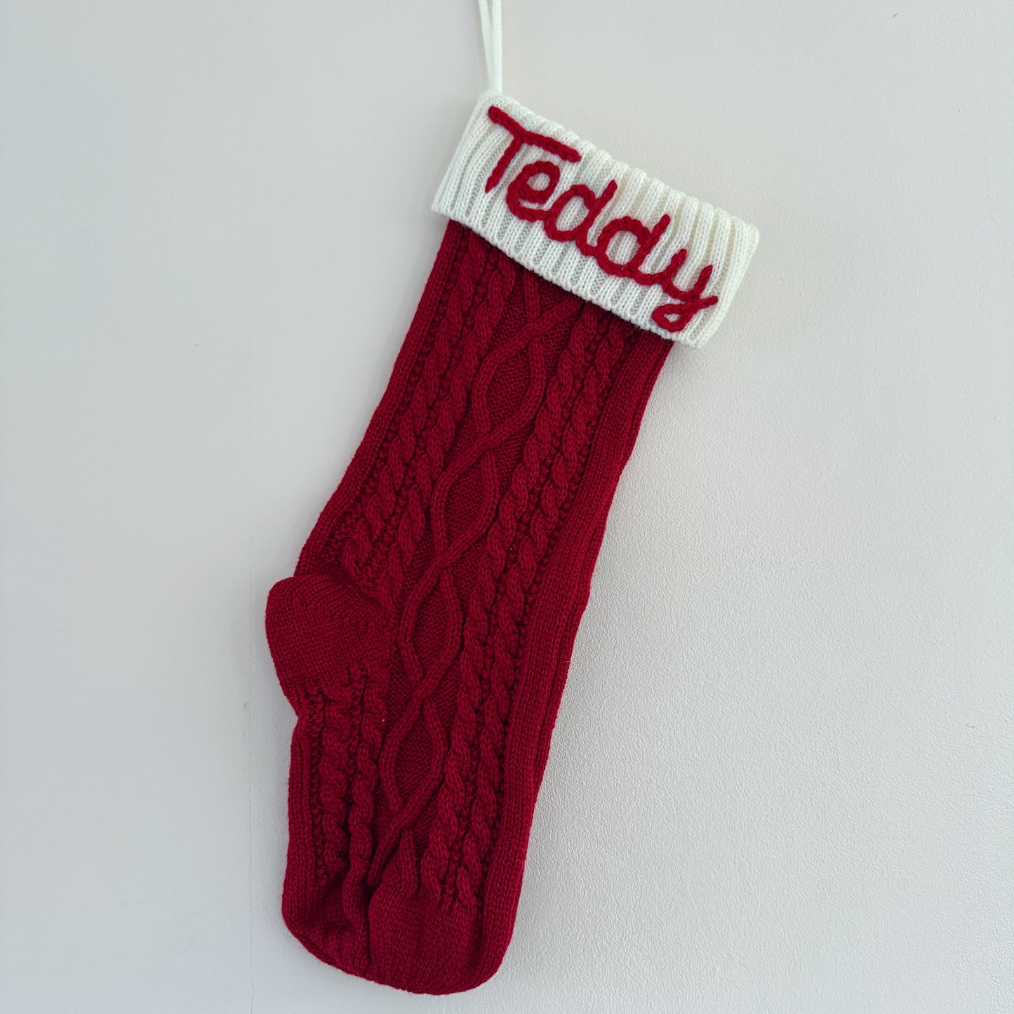Embroidered Stocking